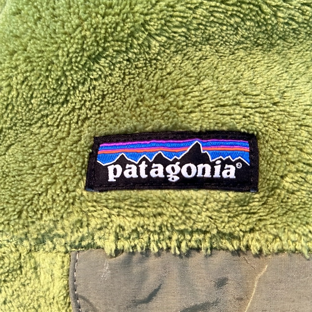 Patagonia Re-Tool Snap-T Pullover Size XL Lime Green - Picture 4 of 8